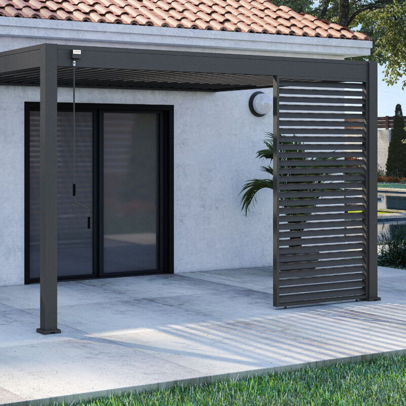 Ombrea - Panneau brise-vue horizontal 1,3M vs - Anthracite