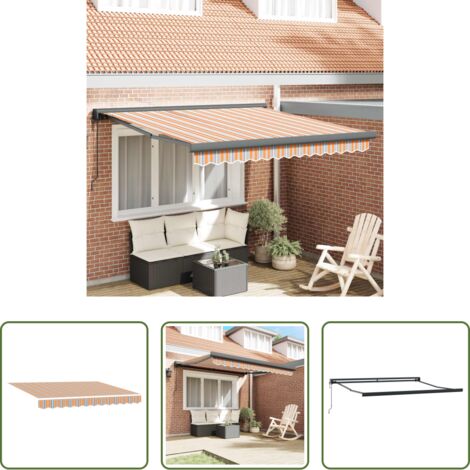 Ombreggiatura esterna - Tenda da Sole Multicolore 300 x 250 x 165 cm