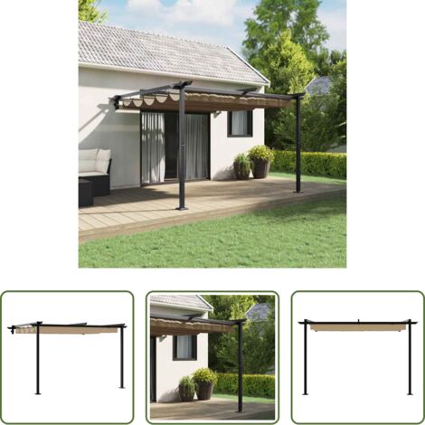 Ombreggiatura -  Gazebo Talpa 300 x 300 x 200 cm Poliestere