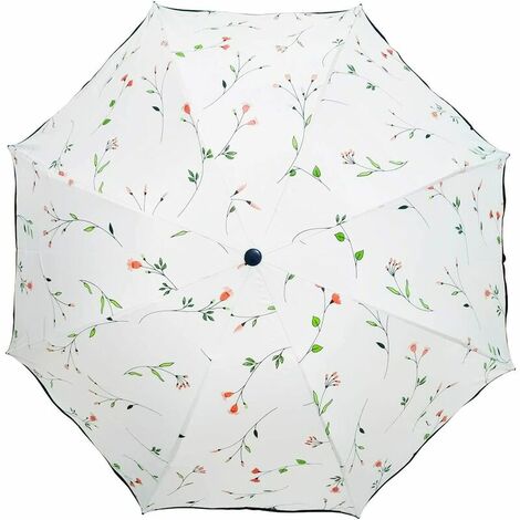 Ombrelle Anti UV Parapluies Pliants Dames Ombrelle Femme Pliant été Sun Proof Triple UV Protection Begonia Parasols de Parapluies pour Femmes