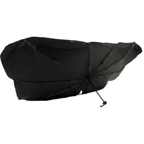 Ombrello Parasole Auto per Parabrezza Universale Pieghevole Per Auto Piccolo e Grande Da 125X65cm Fino A 145X80cm