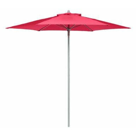 OMBRELLO PIEGHEVOLE 2,3 m Anzio rosso CON RIVESTIMENTO IDROFOBICO
