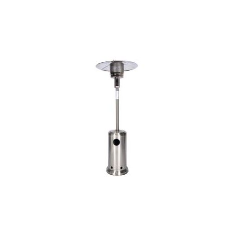 OMBRELLO TERMICO A INFRAROSSI 12 KW INOX  misure ø cm.82x230h.  peso kg.22    SYNTESY