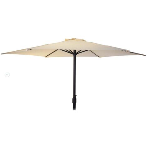 Ombrellone ø300cm altezza massima 3m colore: grigio chiaro