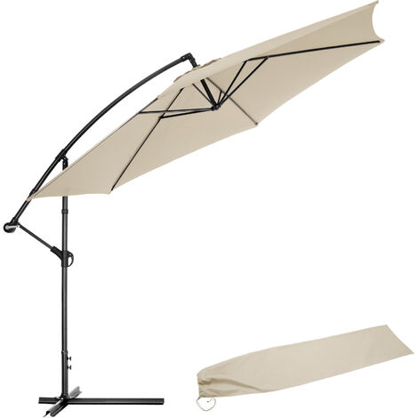 ombrellone 350 cm - ombrellone a braccio, ombrellone giardino, ombrellone decentrato