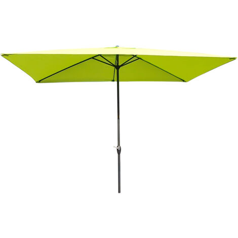 OMBRELLONE A PALO CENTRALE MT 2X3 VERDE MELA