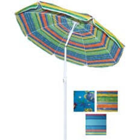 Ombrellone Acciaio Cotone Fantasia 200 Vette 00897