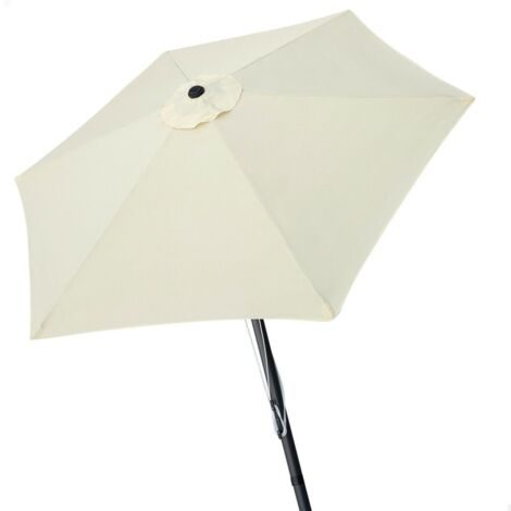 Ombrellone Aktive 300 x 248,5 x 300 cm Acciaio Alluminio Crema √ò 300 cm