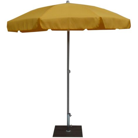 Ombrellone da Giardino Ø2 m Palo Ø33 mm in Acciaio Maffei Borgo Giallo