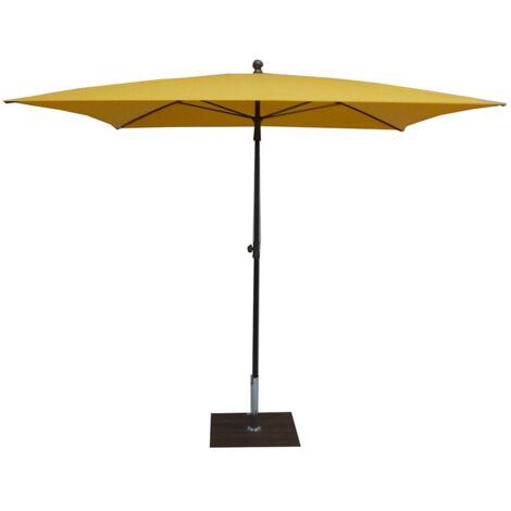 Ombrellone da Giardino 200x200 cm Palo Ø27 mm in Acciaio Maffei Kronos Giallo