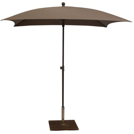 Ombrellone da Giardino 200x200 cm Palo Ø27 mm in Acciaio Maffei Kronos Tortora