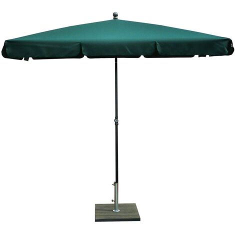 Ombrellone da Giardino 210x130 cm Palo Ø27 mm in Acciaio Maffei Novara Verde