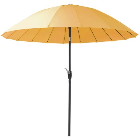 Ombrellone da Giardino Ø240xH236 cm Atlanta giallo