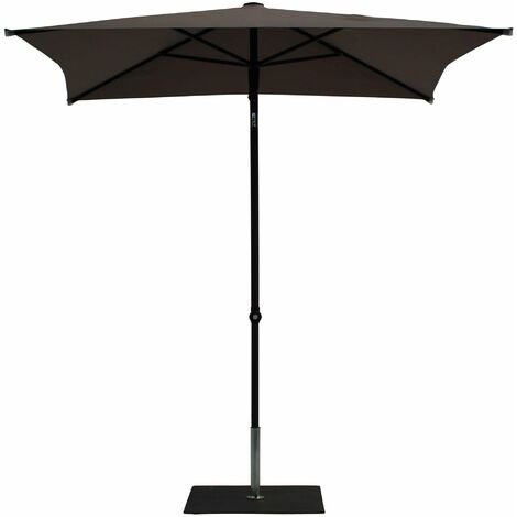 Ombrellone da Giardino 2x2 m Palo Ø38 mm in Alluminio Tessuto Poliestere Trend Taupe