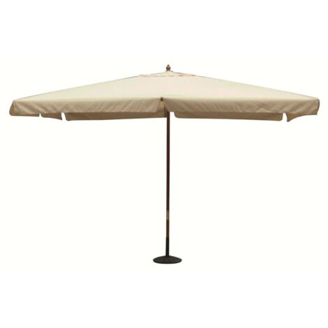 Ombrellone da Giardino 2x3 m Palo Ø38 mm Fantasy in Legno Marrone