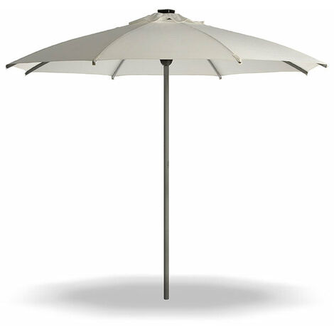 Ombrellone da Giardino 3 m Palo Ø48 mm Rotondo con Apertura e Chiusura Automatica Taddei Matik