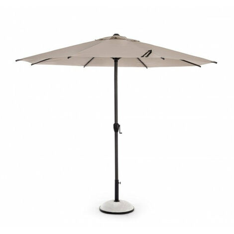 Ombrellone da Giardino Ø3x2,37h m Palo Ø48 mm con Snodo Rio Antracite/Beige