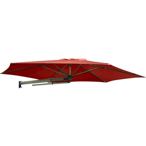 Ombrellone da Giardino a Parete Ø2,70m Maffei Parrot P3 Rosso