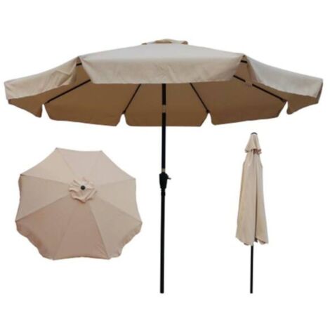 Ombrellone da giardino Cilvani 3x3 modello Avocado - MISURA: 3X3 - COLORE: Ecru