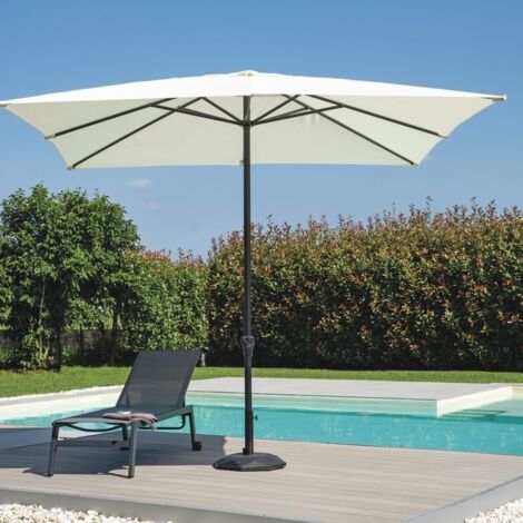 Ombrellone da Giardino con Palo Centrale in Alluminio, Telo Idrorepellente, 3x3 Metri