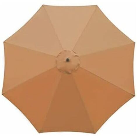 Ombrellone da giardino (kaki), supporto non incluso, ombrellone, riparo da giardino, adatto per balcone, terrazzo, patio, piscina (diametro 3 m)