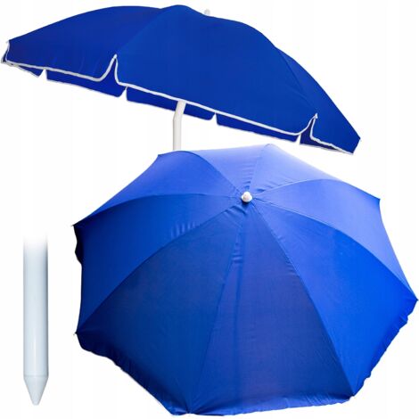 OMBRELLONE DA GIARDINO per balcone, terrazzo, PIEGHEVOLE con mantovana, 240 cm