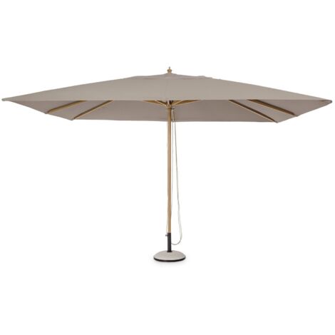 Ombrellone Eclipse 3 x 4 metri tortora Bizzotto
