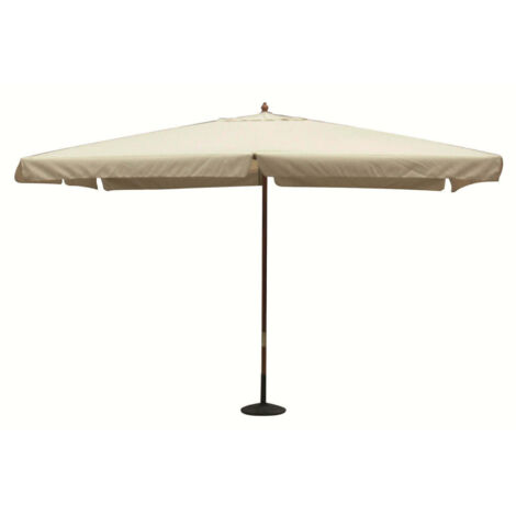 Ombrellone giardino legno antivento 2x3 avorio mod. Fantasy