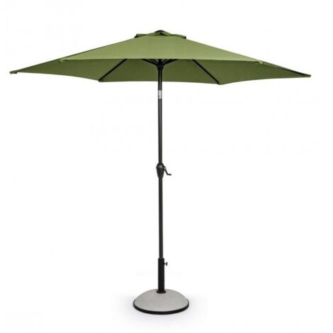Ombrellone Kalife con snodo 270xh235 cm verde oliva