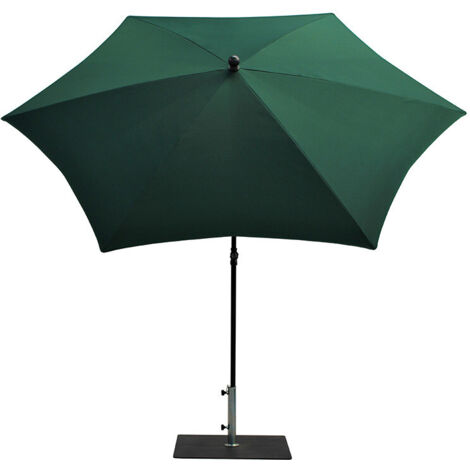 Ombrellone Kronos Rotondo 250cm - Verde Scuro