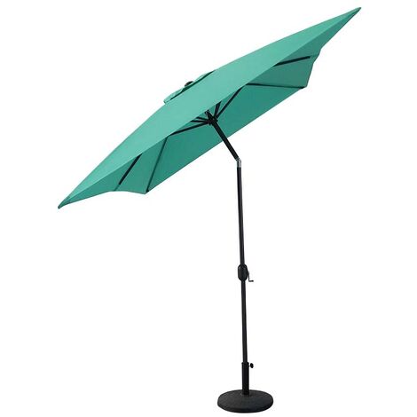 Ombrellone malibu' 3x2 mt, verde smeraldo