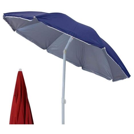 OMBRELLONE MARE NYLON PROTEZIONE UV PALO32 COLORI ASSORTITI