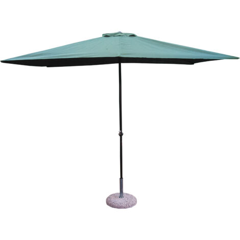 OMBRELLONE MARKET MT.2X3 STRUTTURA GRIGIA  COPERTU