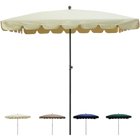 Ombrellone palo centrale Allegro Made in Italy - 150 x 240 cm  Colori Maffei: Ecru