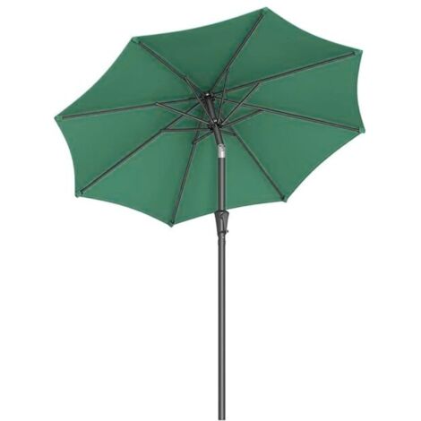 Ombrellone per esterni 2.7x2.7 Cilvani modello Mango - COLORE: VERDE