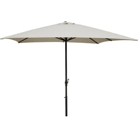 Ombrellone poliestere beige 200 x 300 cm
