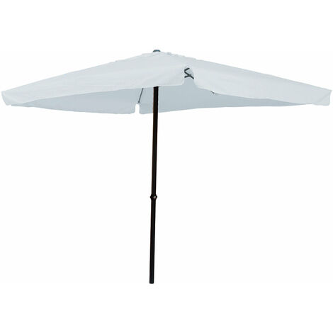 Hespéride Ombrellone Quadrato Offset Manoa: 2,5x2,5m, Colore Ardesia, Struttura In Acciaio, Diametro Montante 45,5mm