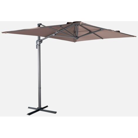Ombrellone rettangolare eccentrico, 3x2m