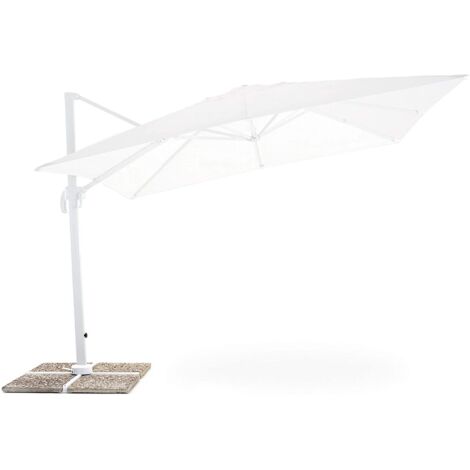 Ombrellone salmar senso 3x4 m bianco