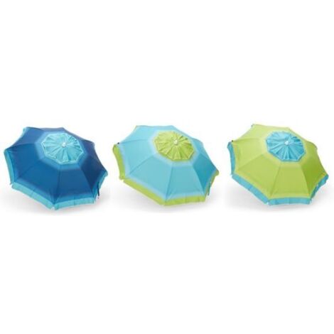OMBRELLONE SPIAGGIA D240CM COLORI ASSORTITI PREZZO CAD UNO
