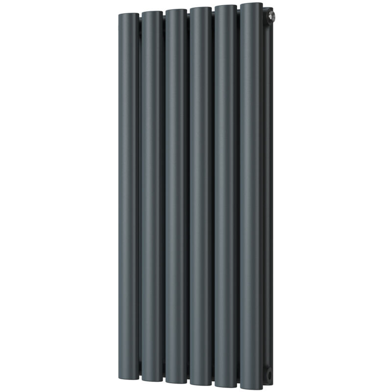 Image of Omeara - Anthracite Designer Radiator H800mm&hellip;
