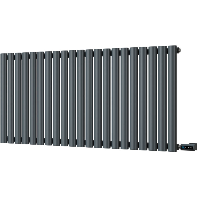Image of Omeara - Anthracite Horizontal Electric Radiator&hellip;