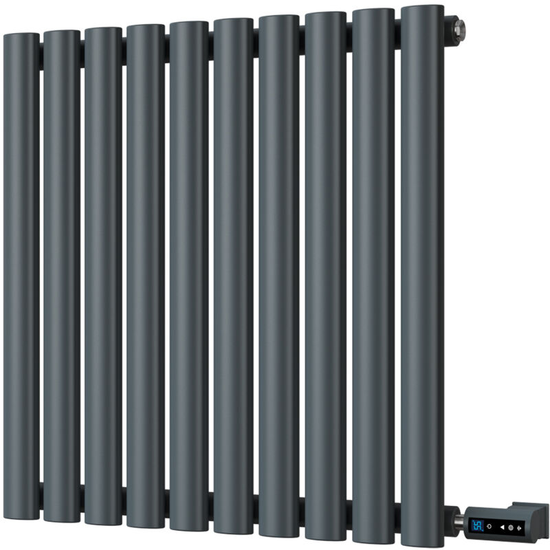 Image of Omeara - Anthracite Horizontal Electric Radiator&hellip;