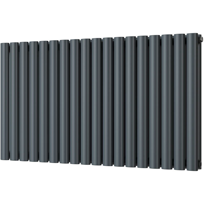 Image of Omeara - Anthracite Horizontal Radiator H600mm&hellip;