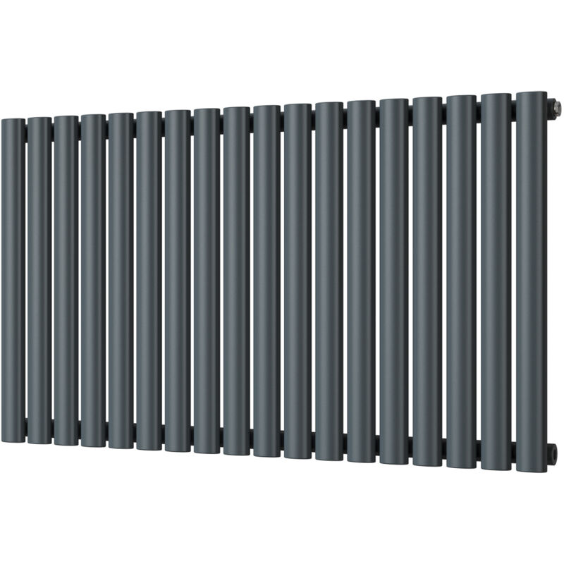 Image of Omeara - Anthracite Horizontal Radiator H600mm&hellip;