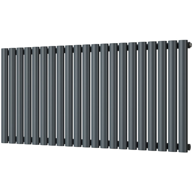 Image of Omeara - Anthracite Horizontal Radiator H600mm&hellip;