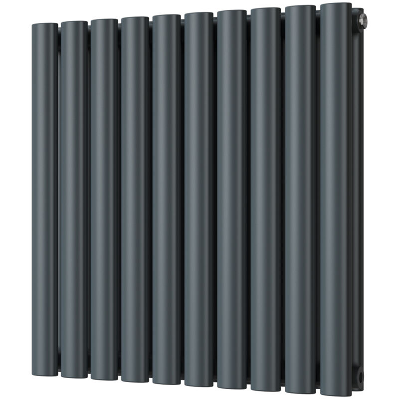 Image of Omeara - Anthracite Horizontal Radiator H600mm&hellip;