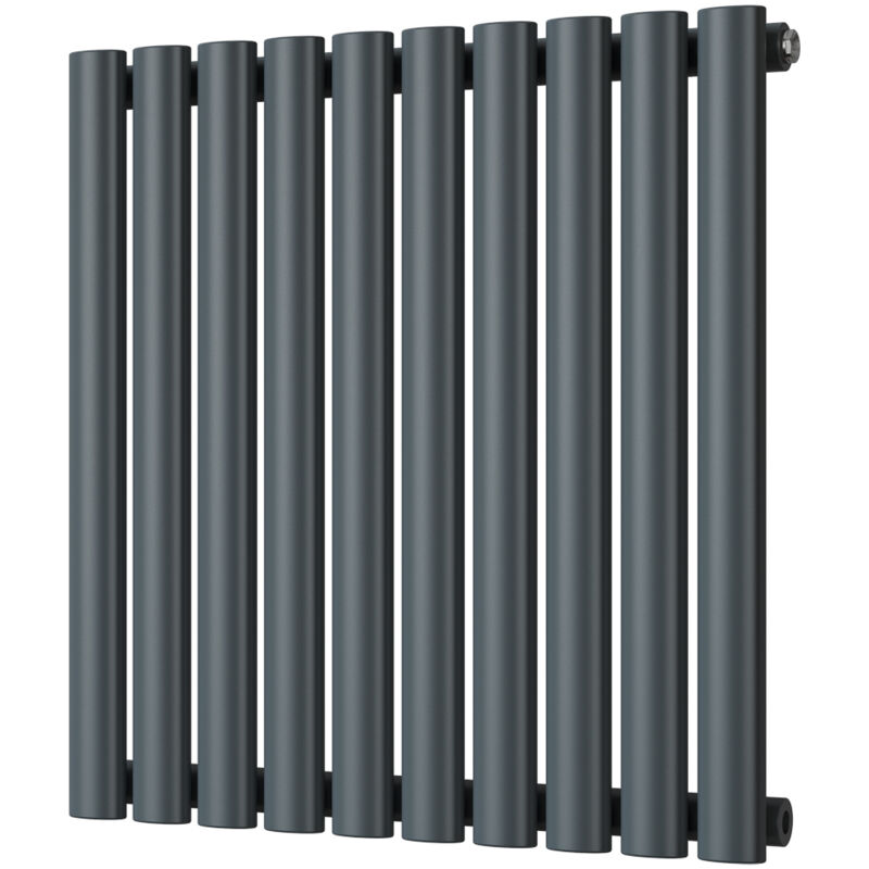 Image of Omeara - Anthracite Horizontal Radiator H600mm&hellip;