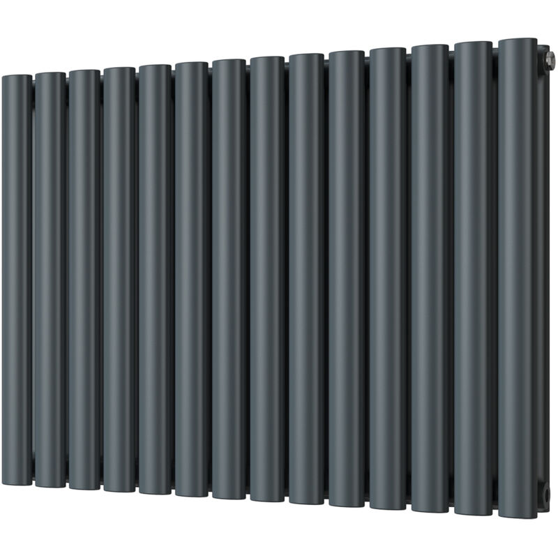 Image of Omeara - Anthracite Horizontal Radiator H600mm&hellip;