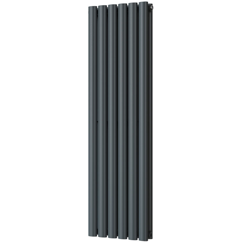 Image of Omeara - Anthracite Vertical Radiator H1200mm&hellip;